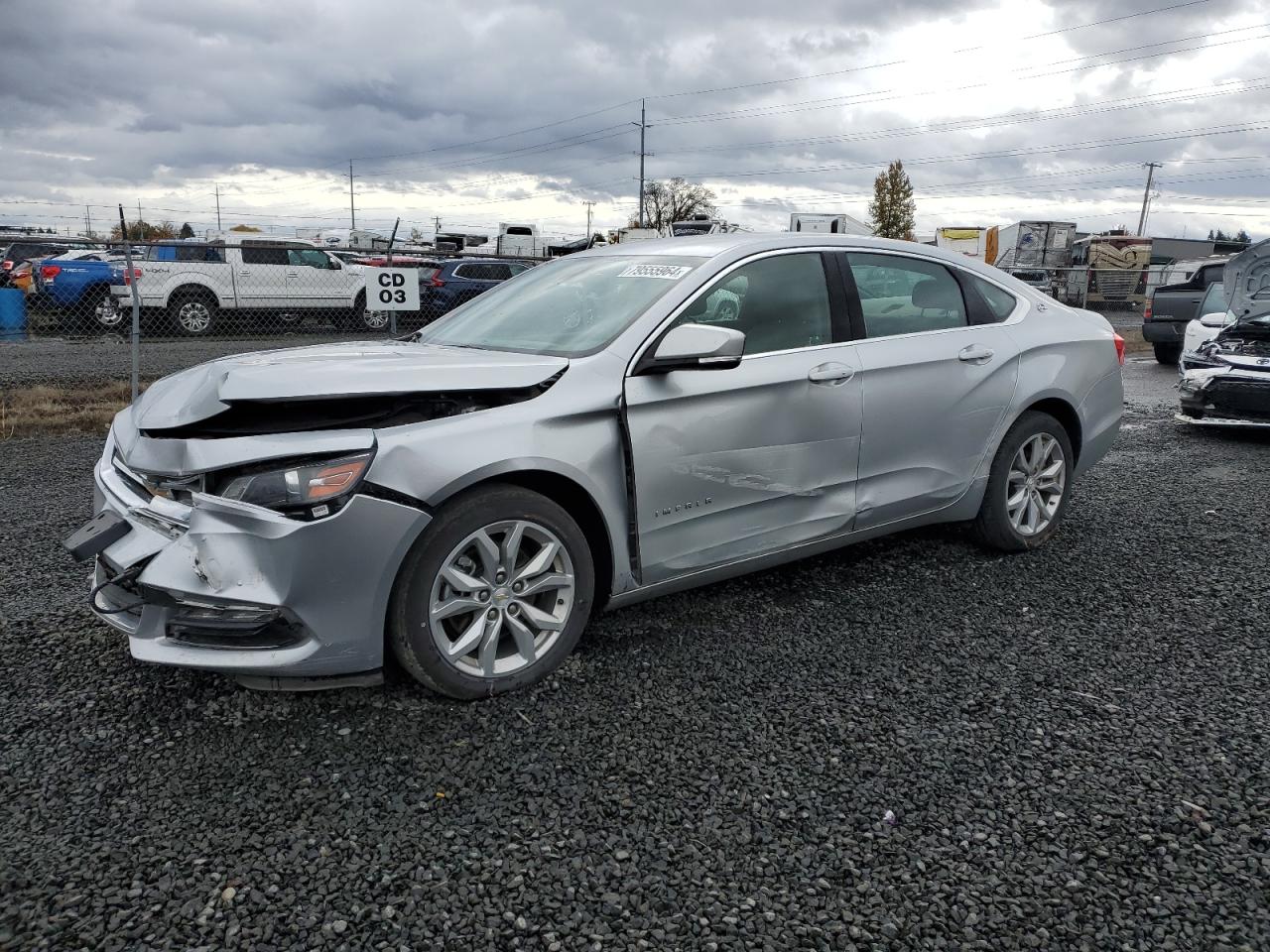 2018 Chevrolet Impala Lt VIN: 2G1105S36J9177600 Lot: 79555964