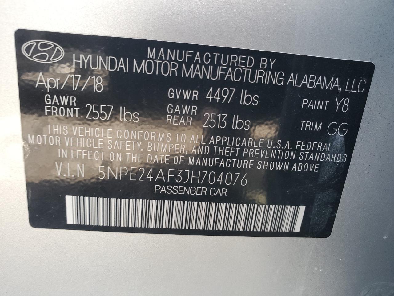 2018 Hyundai Sonata - Image 12