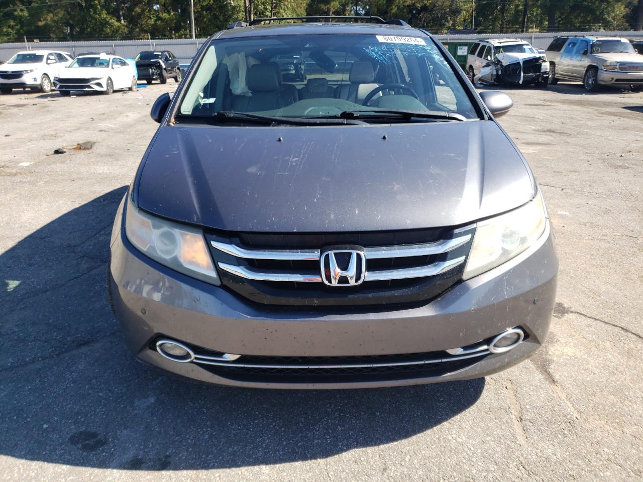 VIN 5FNRL5H98EB073768 2014 HONDA ODYSSEY no.5