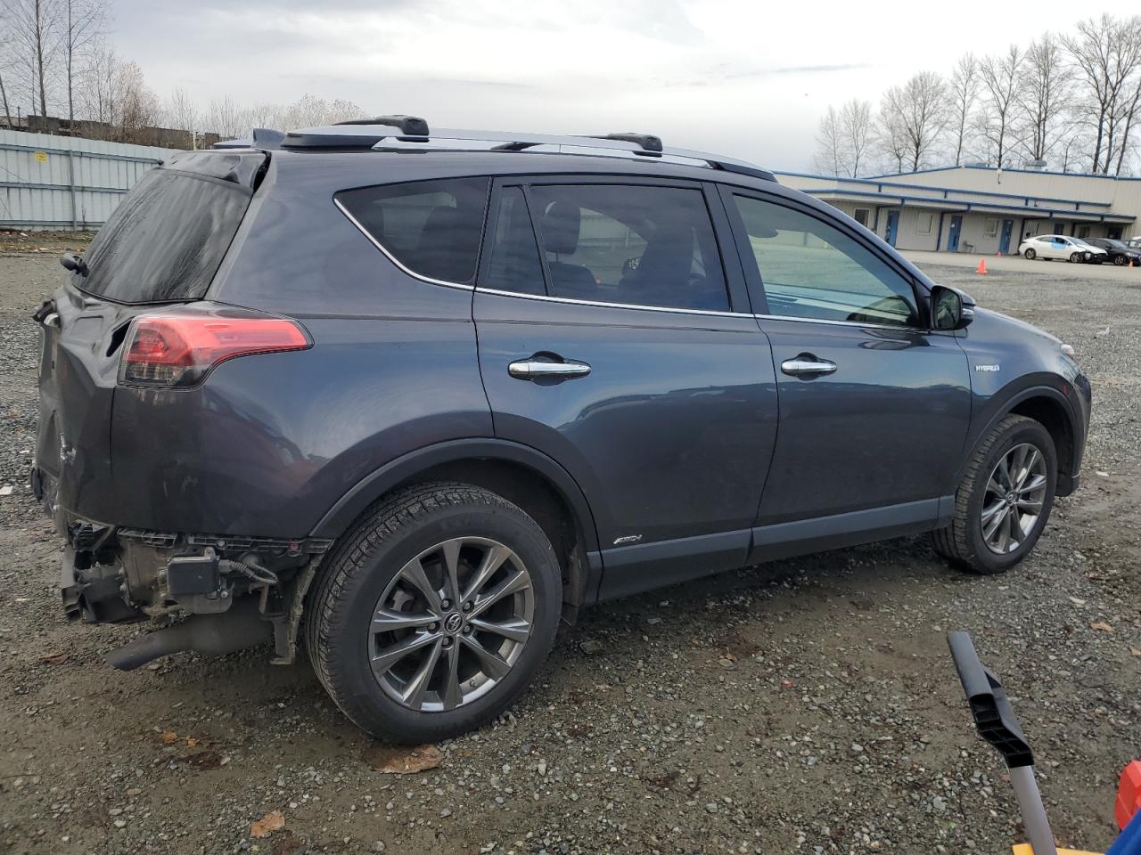 2018 Toyota Rav4 Hv Limited VIN: JTMDJREV1JD173754 Lot: 81763514