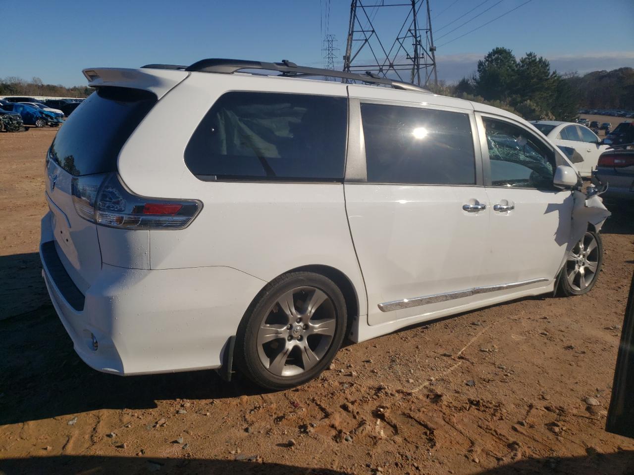 2015 Toyota Sienna Sport VIN: 5TDXK3DC8FS551183 Lot: 80949454