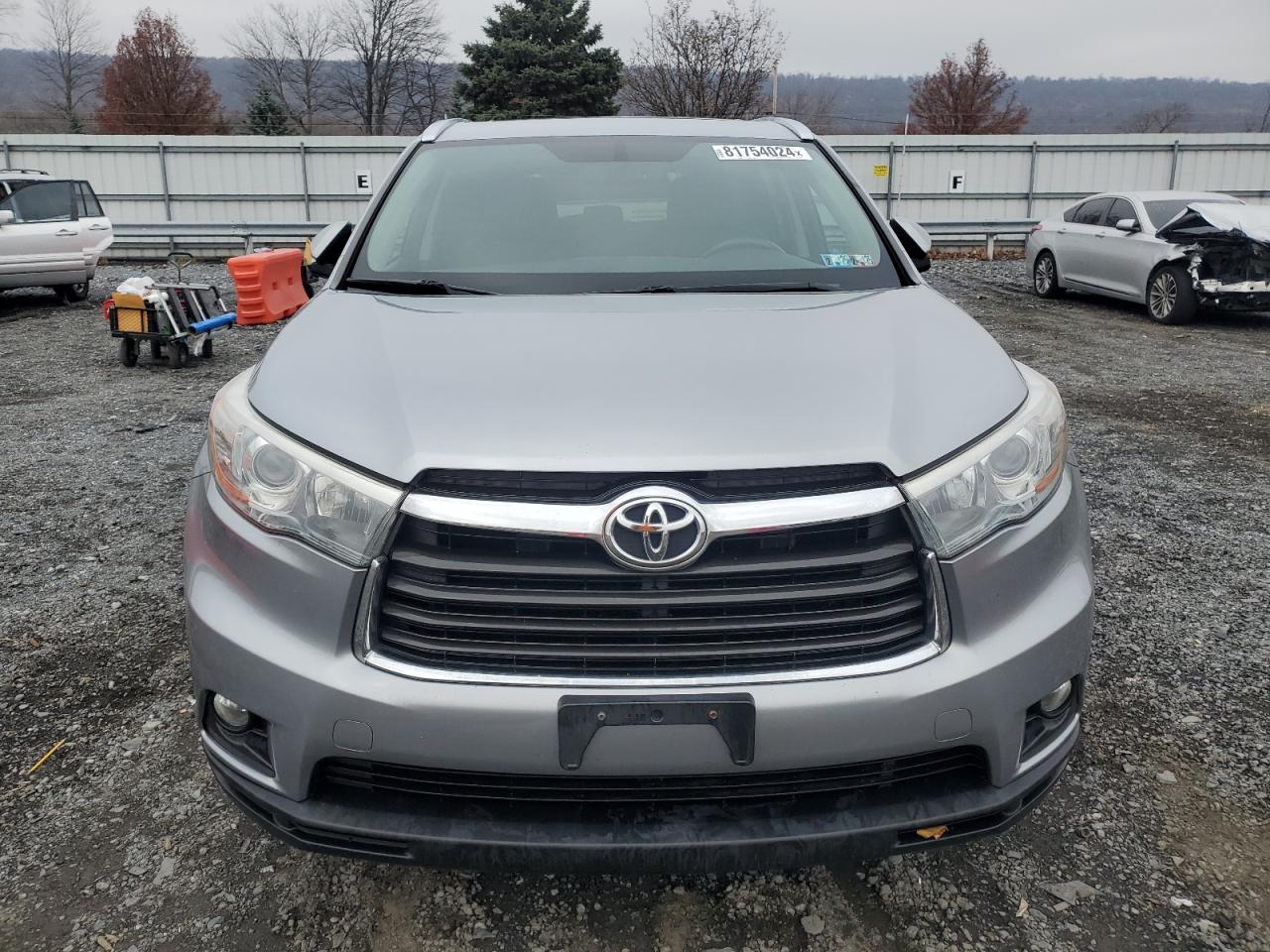 VIN 5TDJKRFH6FS075680 2015 TOYOTA HIGHLANDER no.5