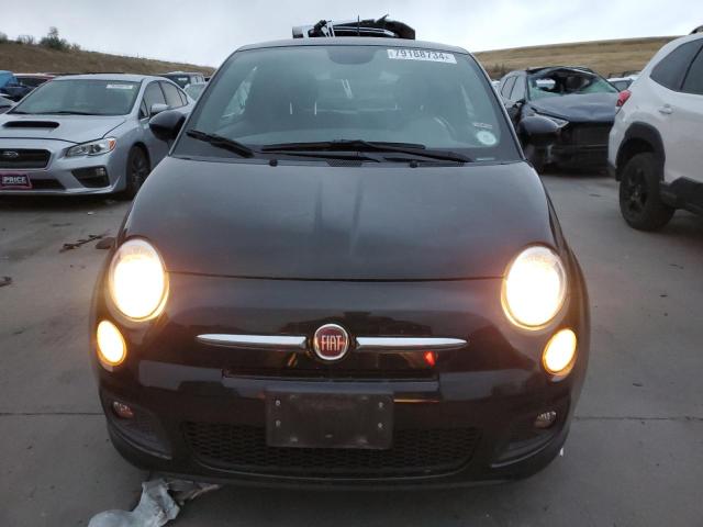 Хетчбеки FIAT 500 2015 Чорний