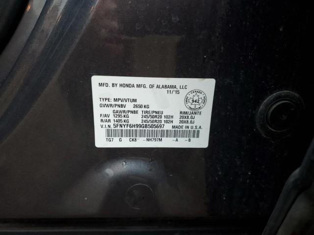 2016 HONDA PILOT TOURING