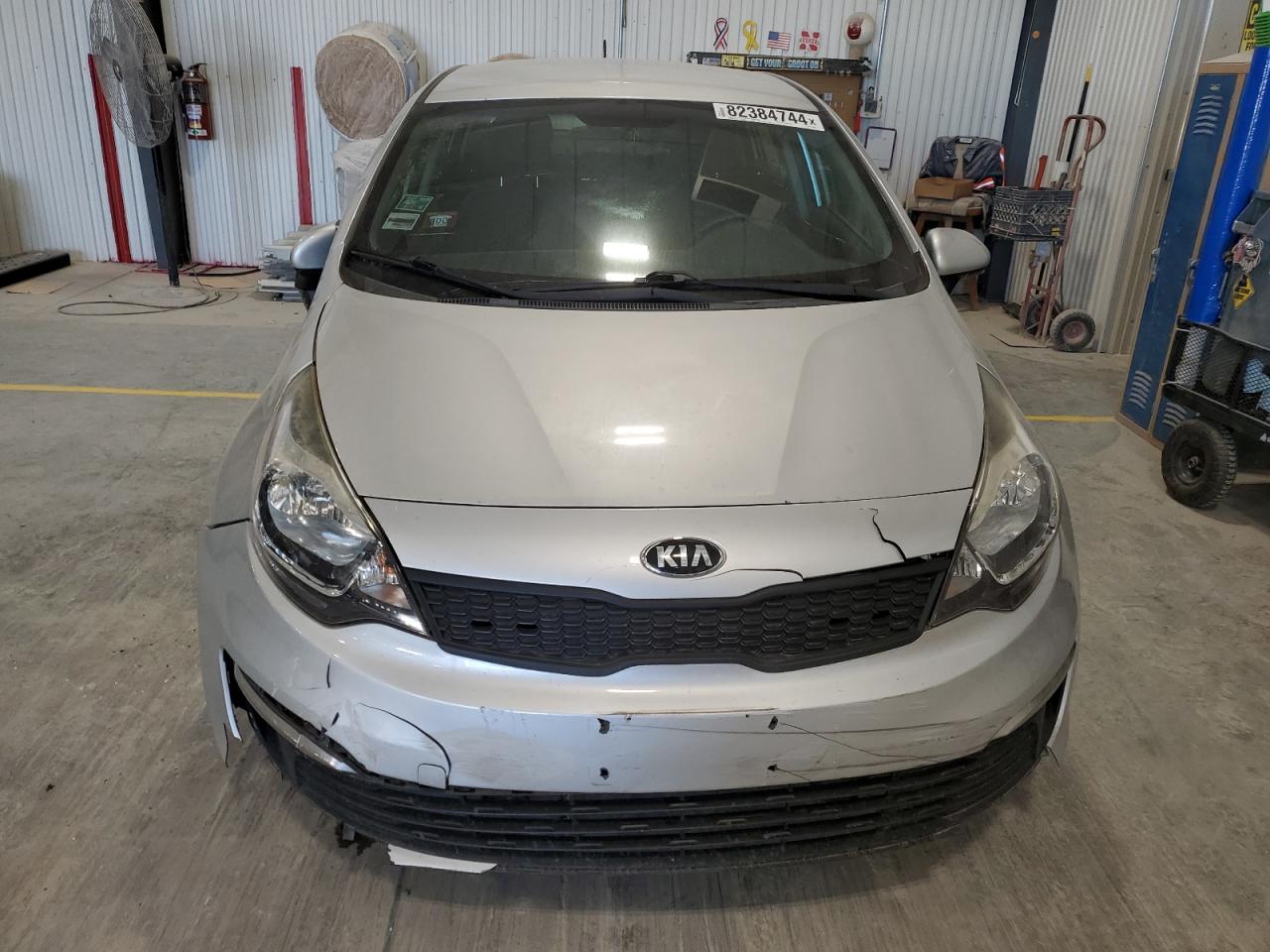 VIN KNADM4A39G6668549 2016 KIA RIO no.5