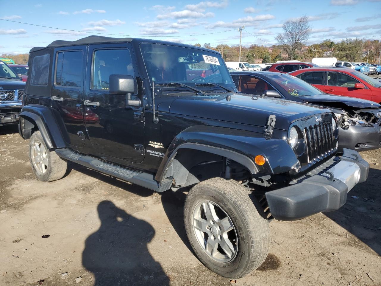 2014 Jeep Wrangler Unlimited Sahara VIN: 1C4BJWEG7EL319531 Lot: 78785604