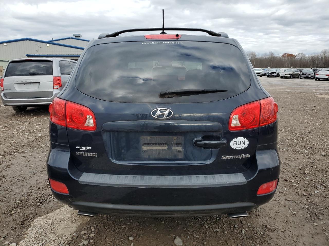 2007 Hyundai Santa Fe Gls VIN: 5NMSG13D07H116592 Lot: 79680534