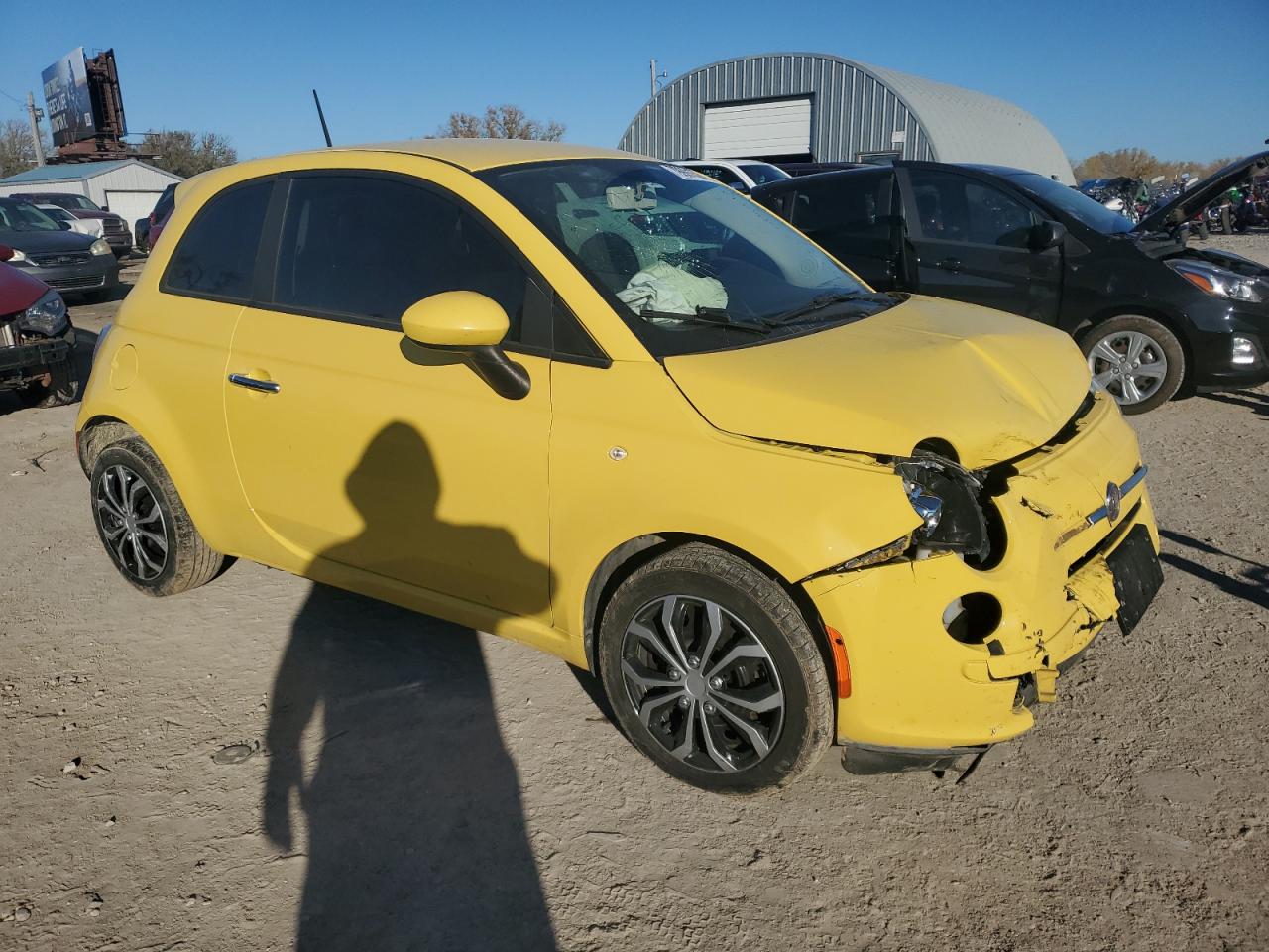 2013 Fiat 500 Pop VIN: 3C3CFFAR6DT594232 Lot: 79991324