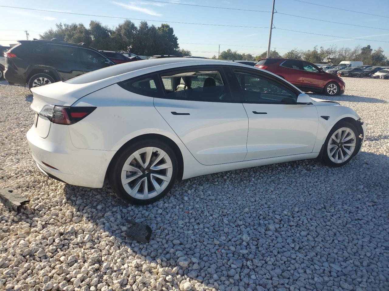 VIN 5YJ3E1EA5MF053824 2021 TESLA MODEL 3 no.3