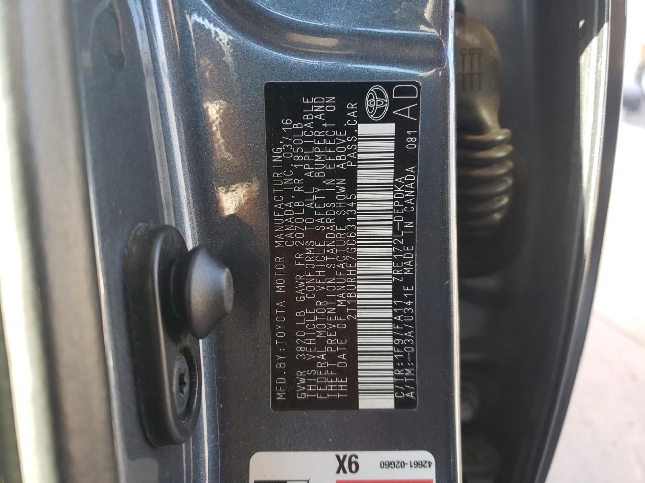 2016 Toyota Corolla - Image 14