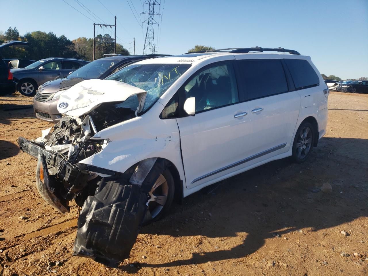 2015 Toyota Sienna Sport VIN: 5TDXK3DC8FS551183 Lot: 80949454