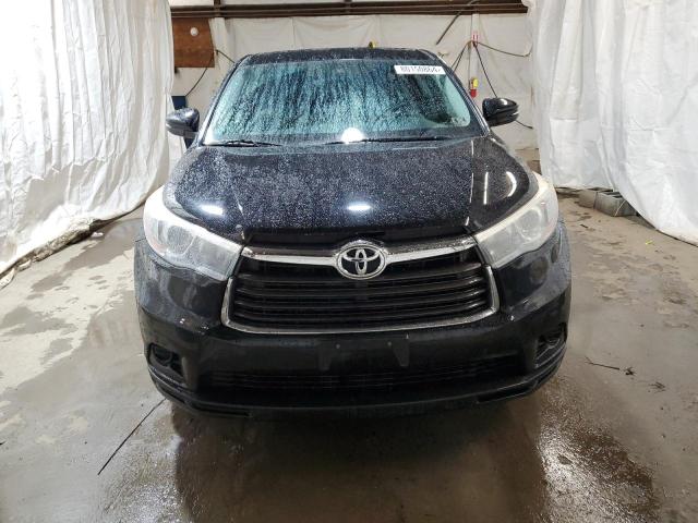  TOYOTA HIGHLANDER 2015 Черный