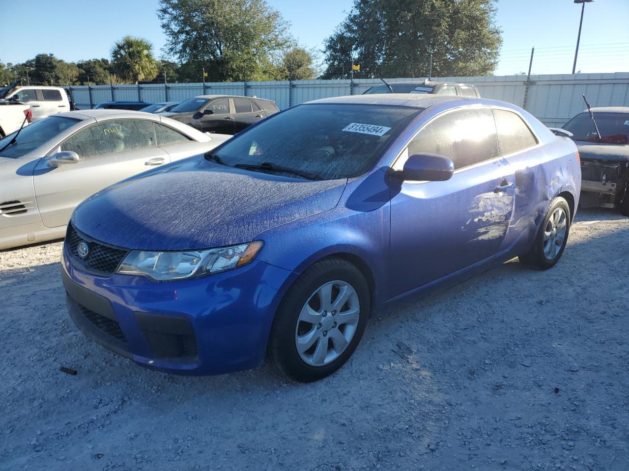 2012 Kia Forte Ex VIN: KNAFU6A24C5598292 Lot: 81355494