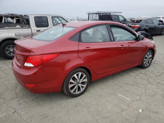  HYUNDAI ACCENT 2017 Burgundy