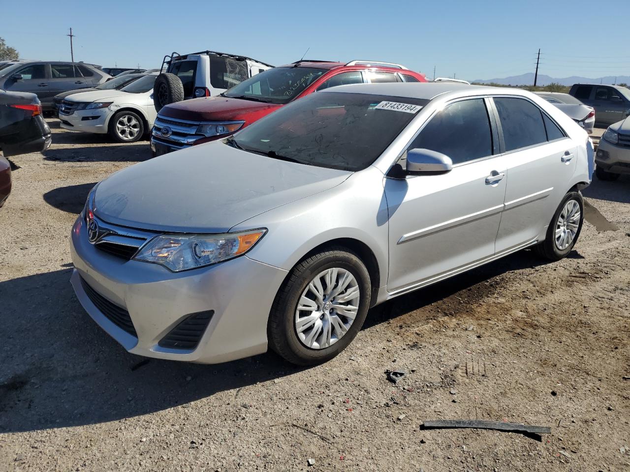 2014 Toyota Camry L VIN: 4T4BF1FK8ER341766 Lot: 81433194