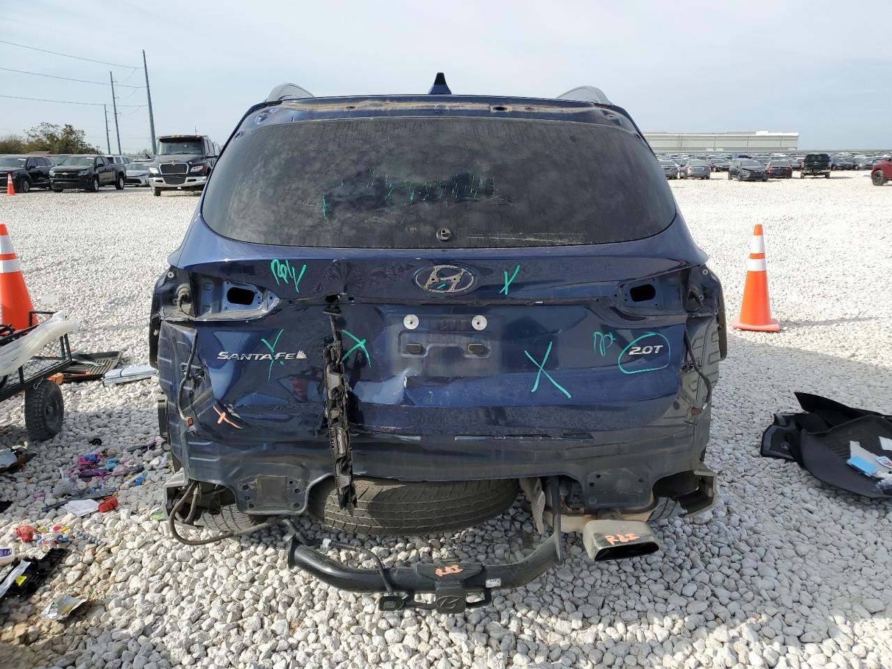 VIN 5NMS53AA1KH127104 2019 HYUNDAI SANTA FE no.6