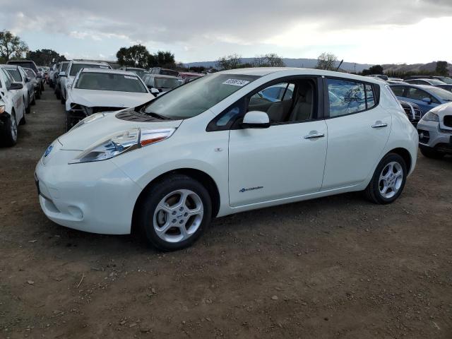 Хетчбеки NISSAN LEAF 2012 Білий