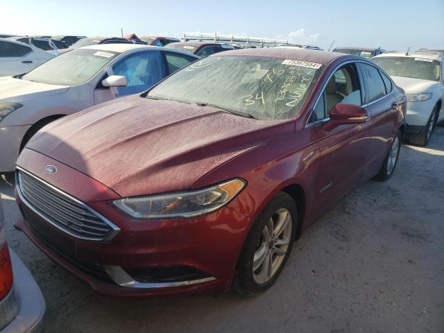  FORD FUSION 2018 Бургунді