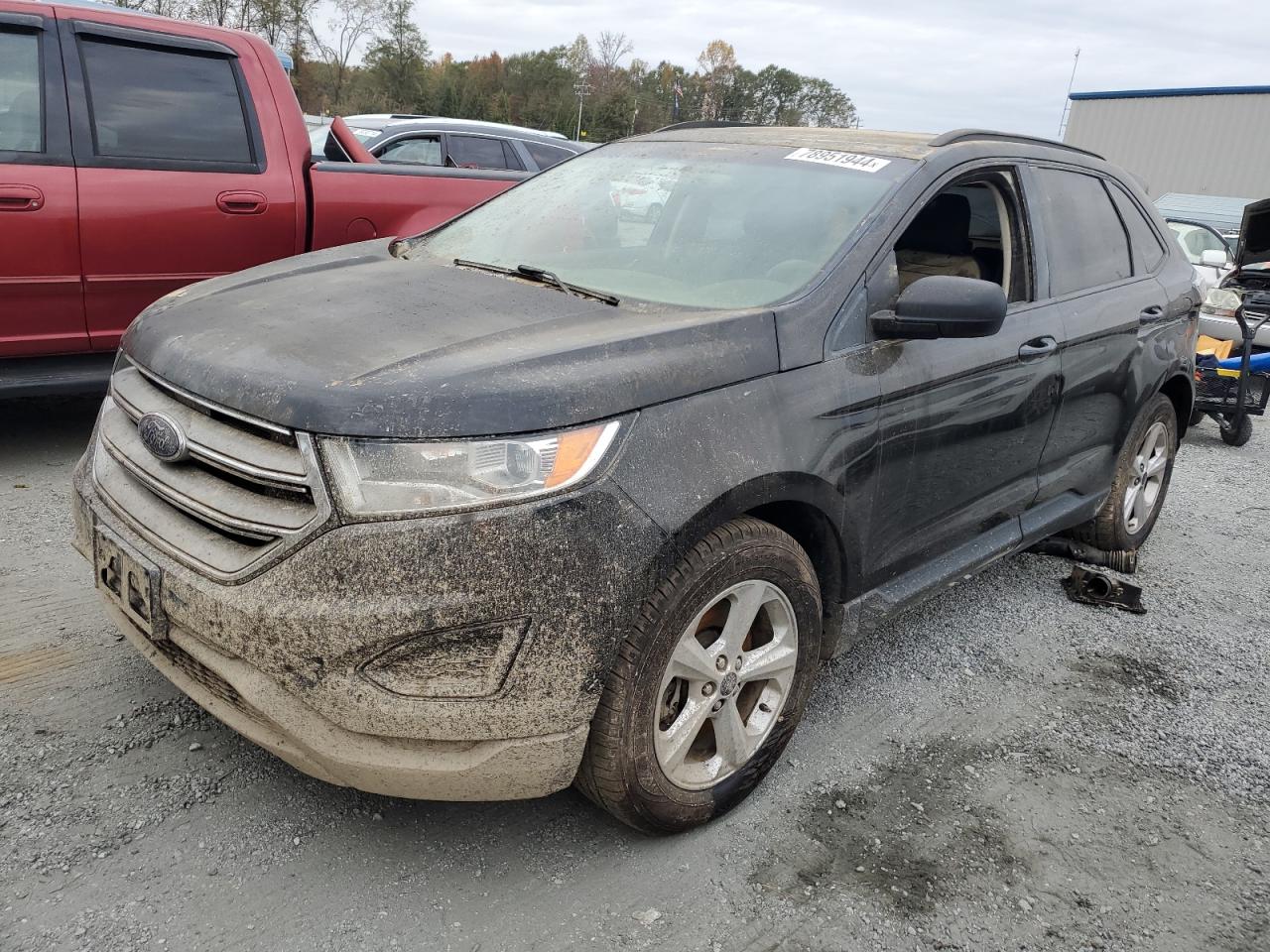 2017 Ford Edge Se na sprzedaż w Spartanburg, SC - Water/Flood