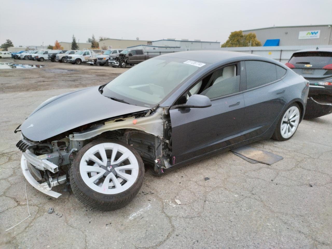 VIN 5YJ3E1EB3NF298325 2022 TESLA MODEL 3 no.1