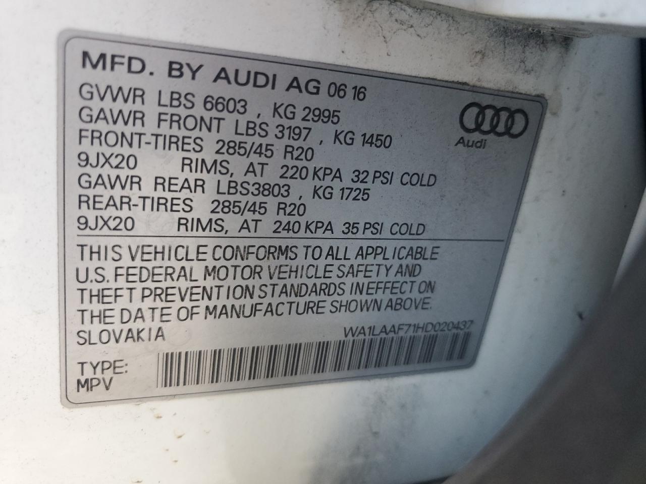 2017 Audi Q7 - Image 14