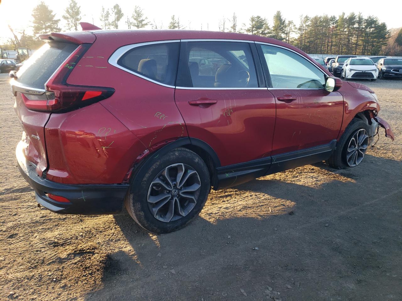 VIN 2HKRW2H51MH617286 2021 HONDA CRV no.3