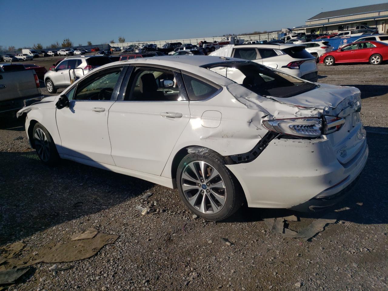 2020 Ford Fusion Se VIN: 3FA6P0T92LR172931 Lot: 80865294