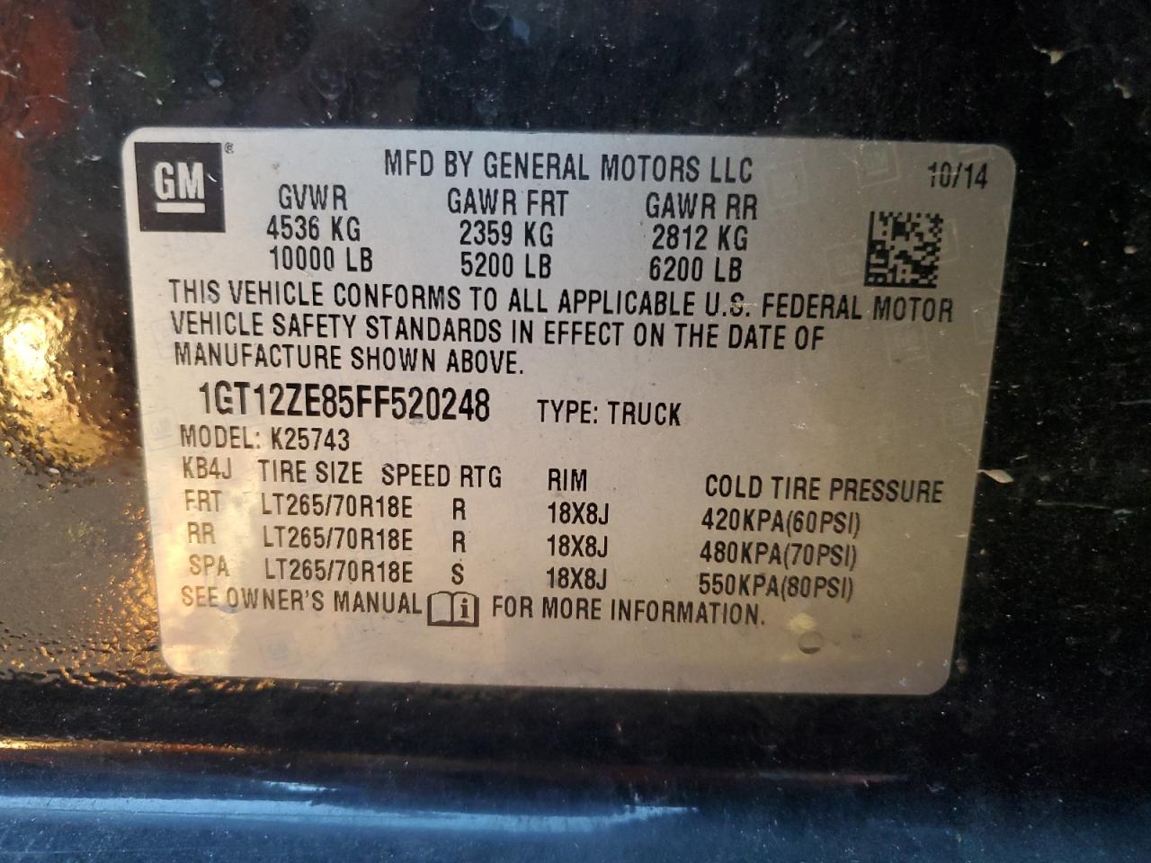 2015 GMC Sierra - Image 12