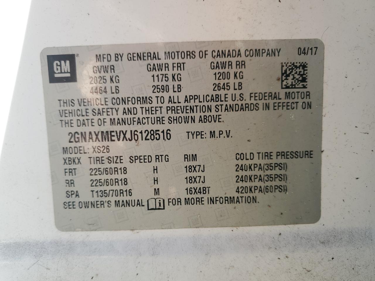2018 Chevrolet Equinox - Image 15