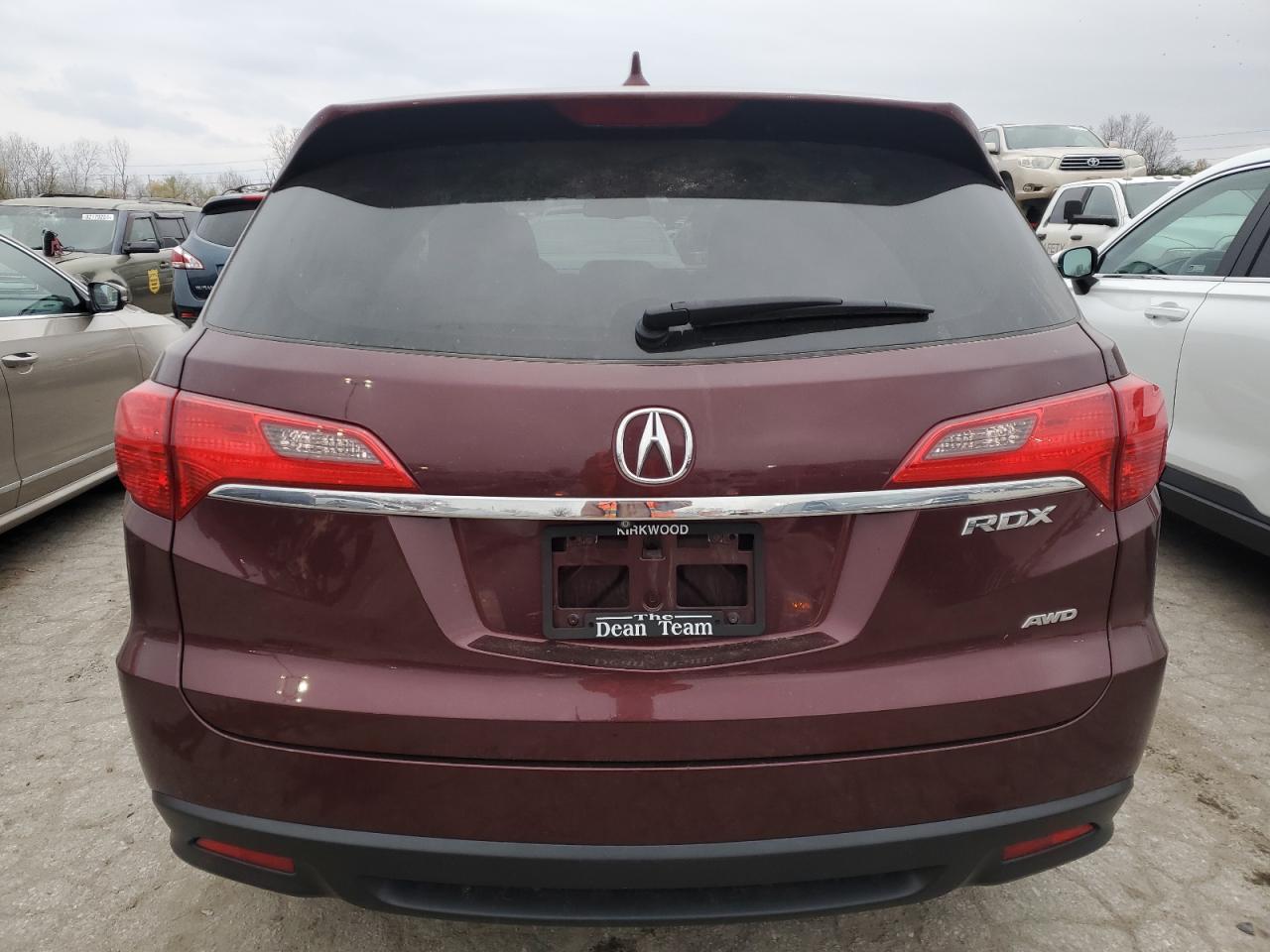 VIN 5J8TB4H56EL002776 2014 ACURA RDX no.6