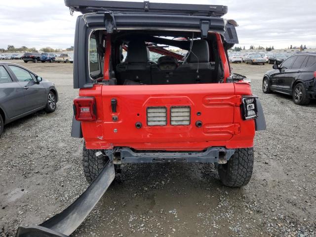  JEEP WRANGLER 2018 Red