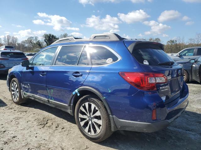  SUBARU OUTBACK 2015 Синий