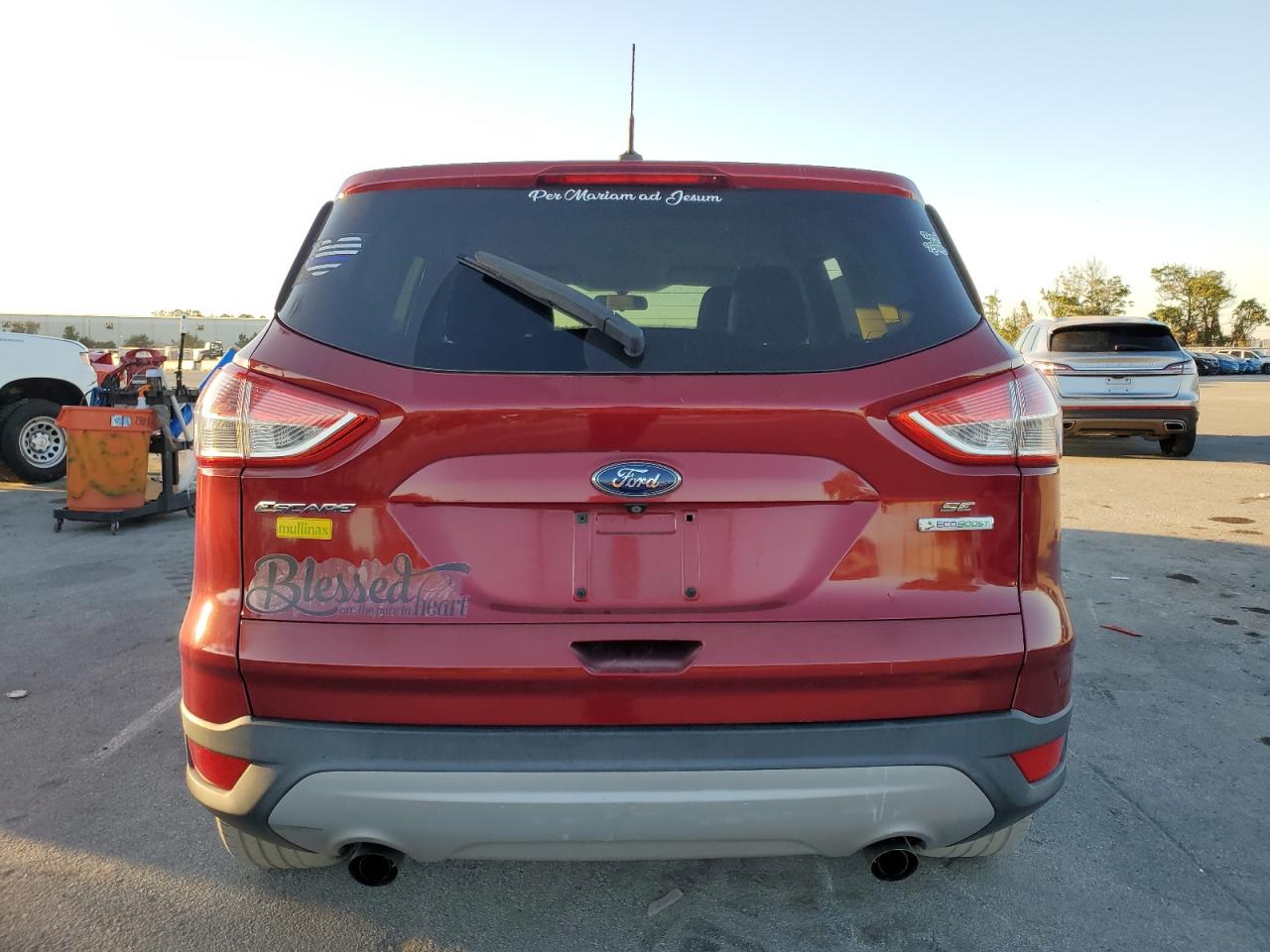 VIN 1FMCU0GX7EUC89278 2014 FORD ESCAPE no.6