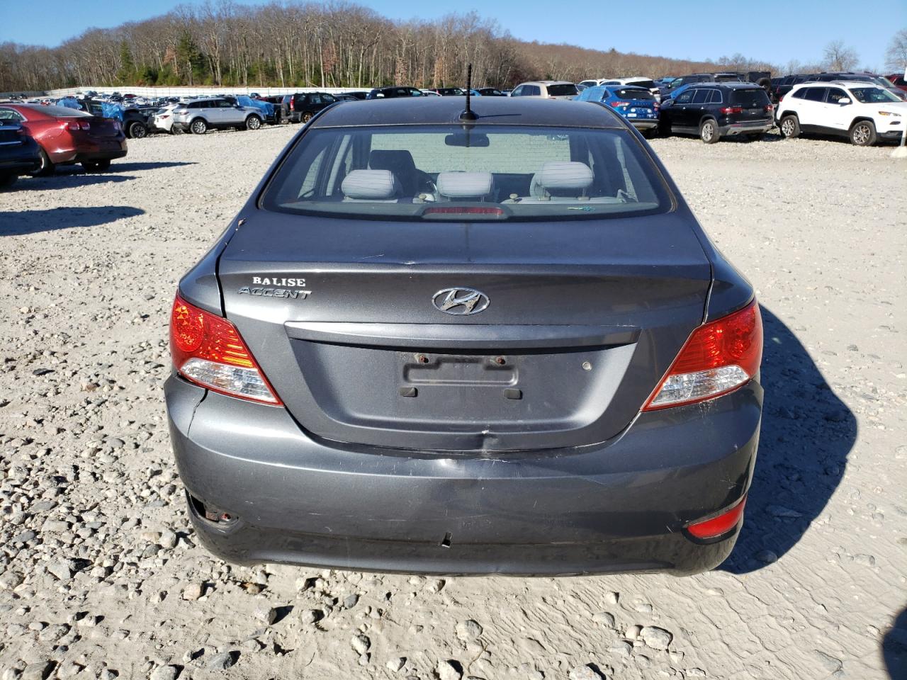 2013 Hyundai Accent Gls VIN: KMHCT4AE9DU335872 Lot: 77383194