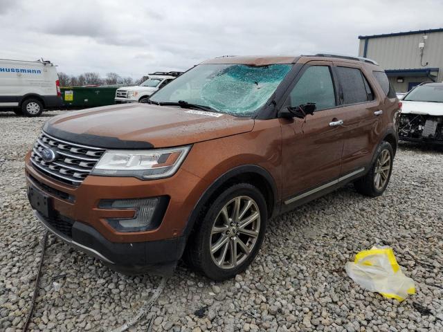  FORD EXPLORER 2017 Оранжевий