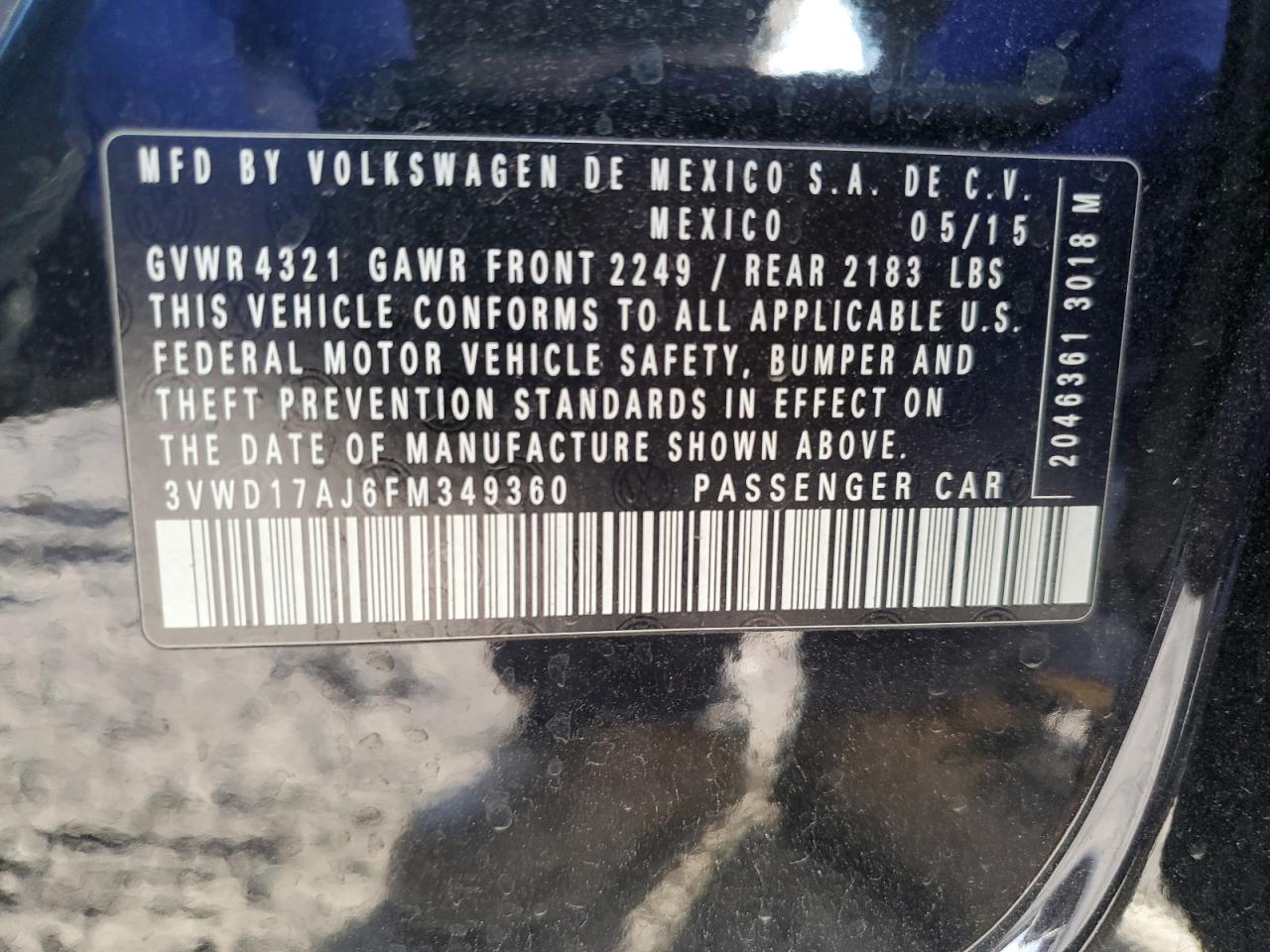 2015 Volkswagen Jetta - Image 12