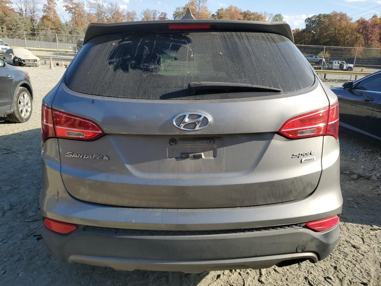 VIN 5XYZTDLB8GG323803 2016 HYUNDAI SANTA FE no.6