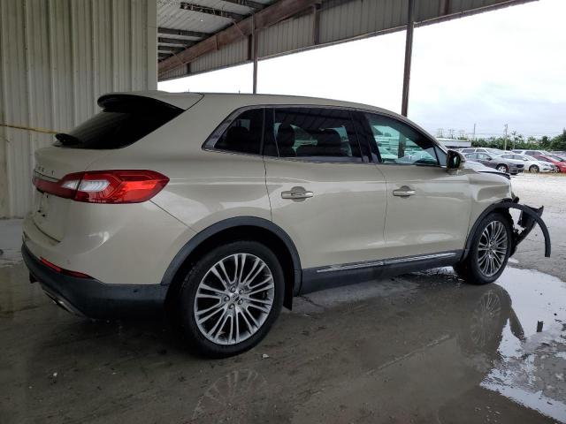  LINCOLN MKX 2016 Бежевий