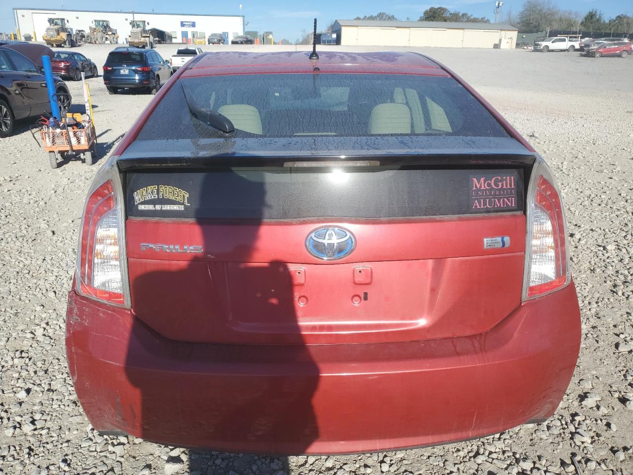 2013 Toyota Prius VIN: JTDKN3DU4D0347247 Lot: 80544174