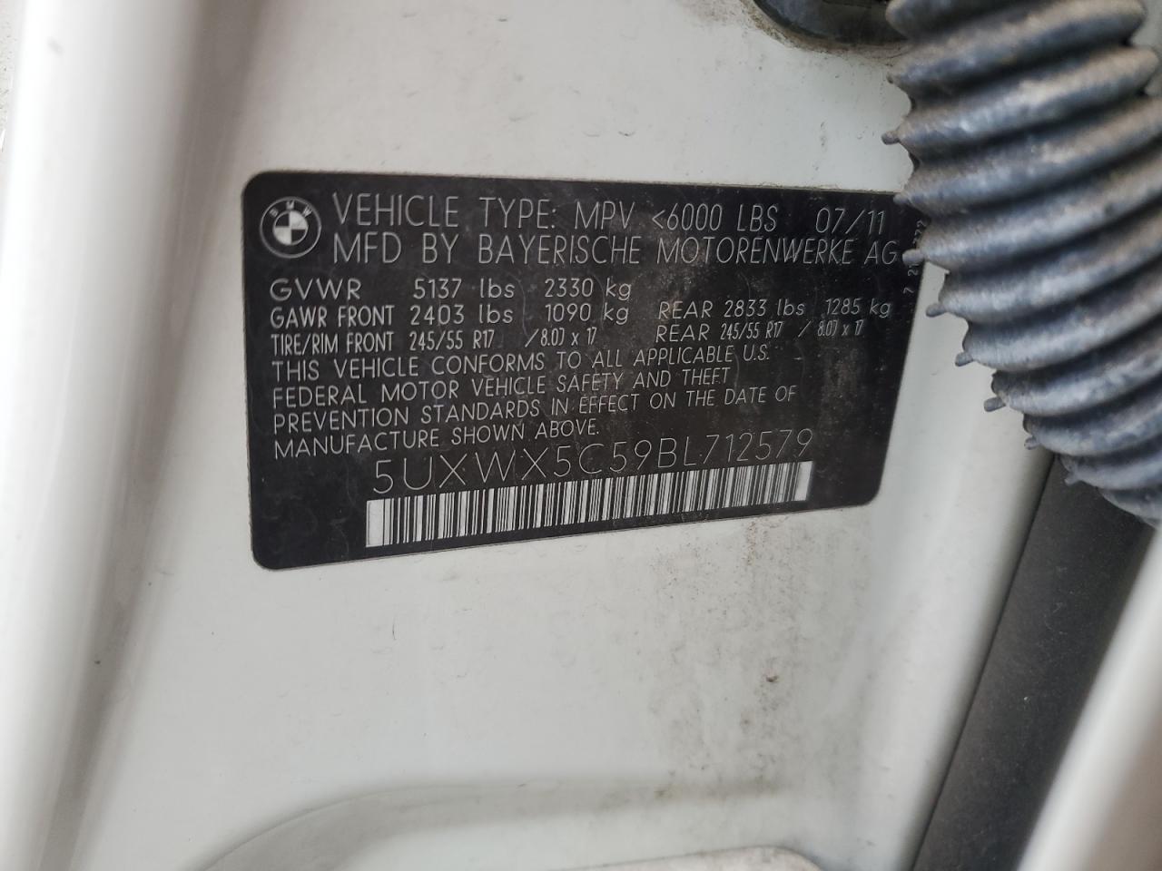 2011 BMW X3 - Image 13