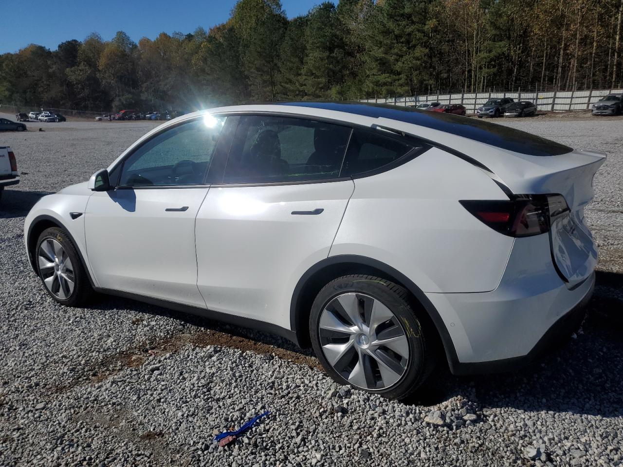 VIN 5YJYGDEEXMF207576 2021 TESLA MODEL Y no.2