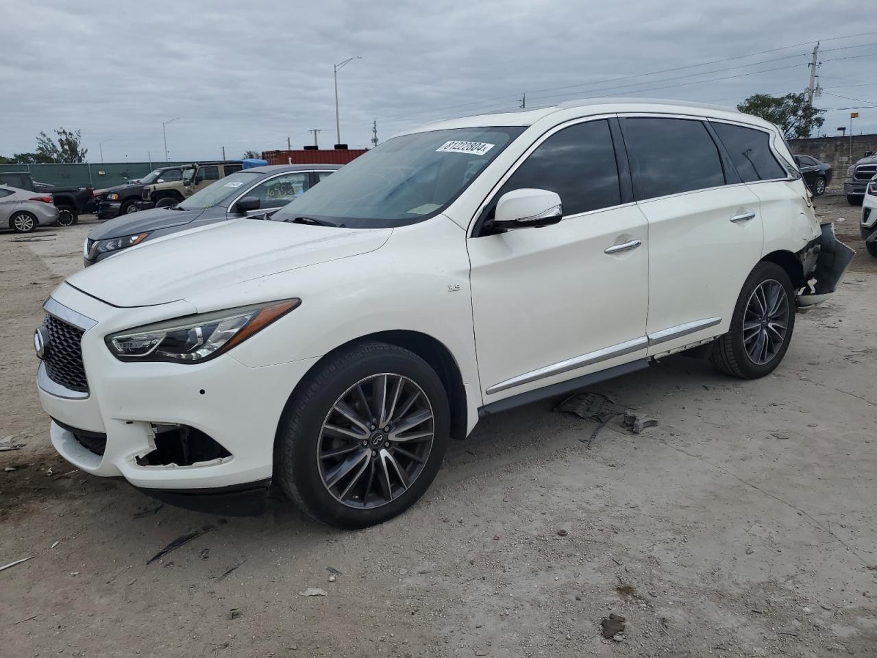 2018 Infiniti Qx60 за продажба в Homestead, FL - Rear End