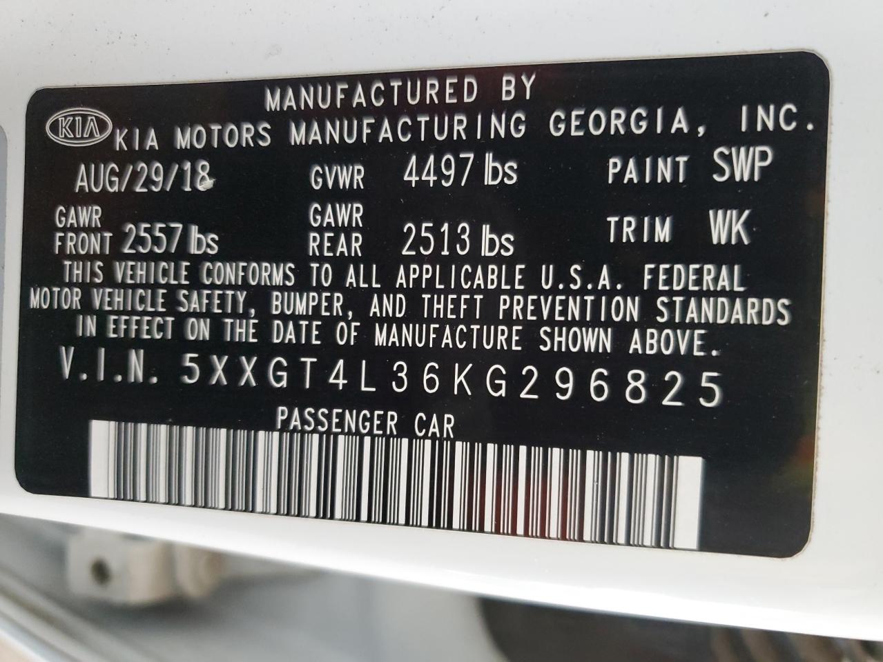 2019 Kia Optima - Image 14