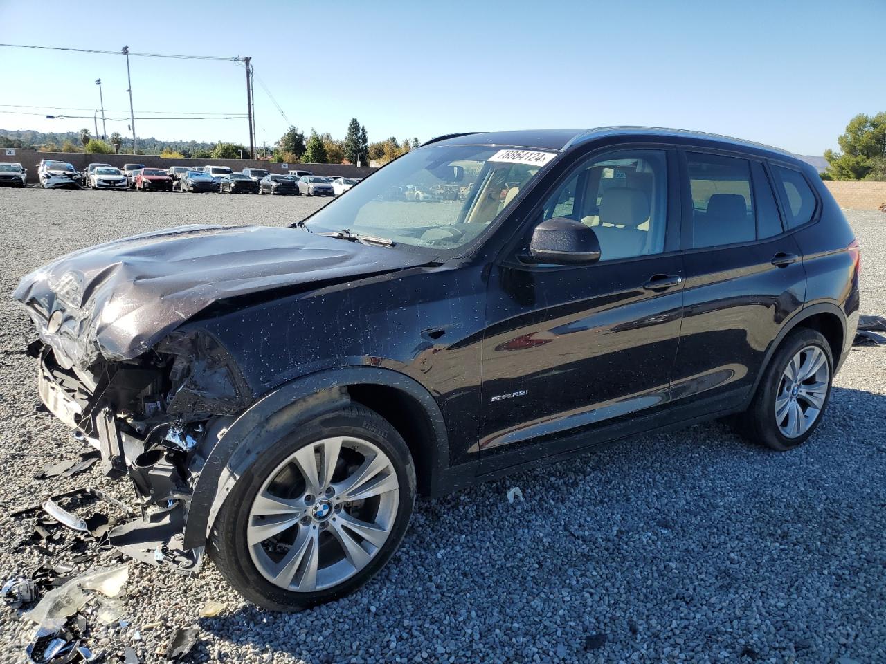 VIN 5UXWZ7C5XG0R31954 2016 BMW X3 no.1