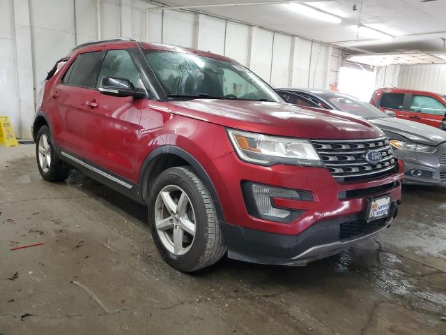  FORD EXPLORER 2017 Red