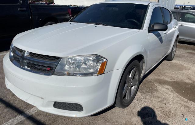 Седани DODGE AVENGER 2013 Білий