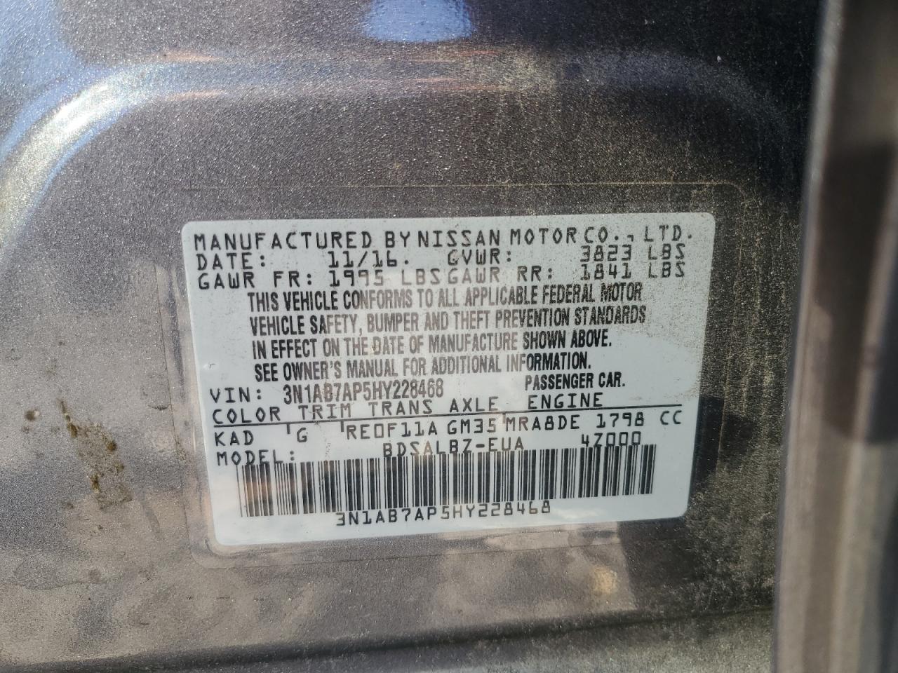2017 Nissan Sentra - Image 13