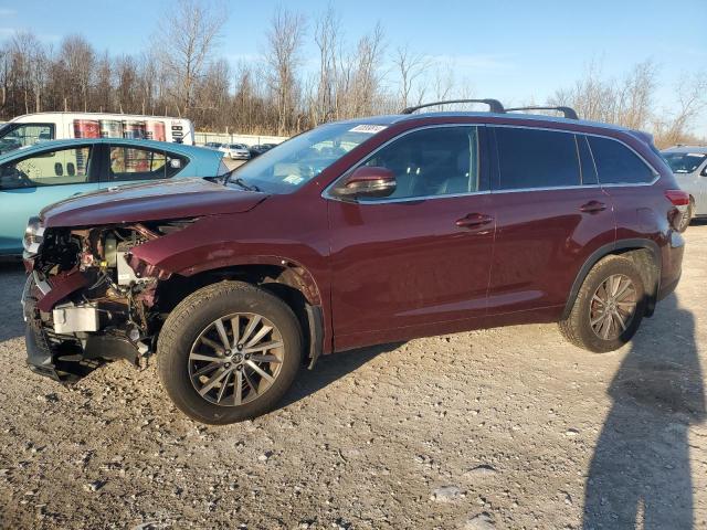 2017 Toyota Highlander Se de vânzare în Leroy, NY - Front End