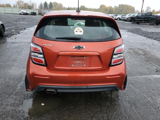  CHEVROLET SONIC 2020 Оранжевый
