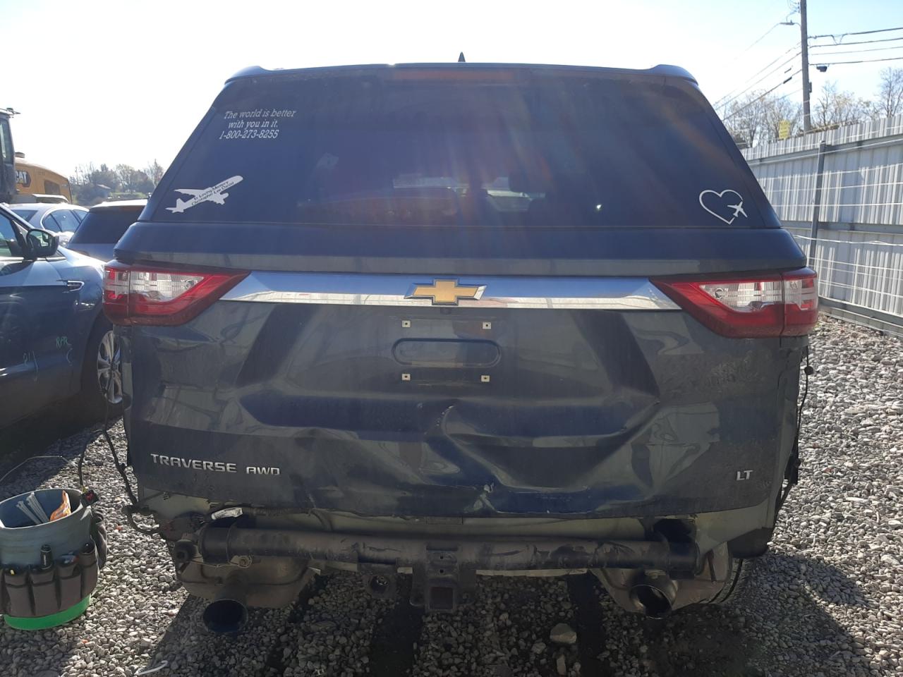 2018 Chevrolet Traverse Lt VIN: 1GNEVGKW7JJ190030 Lot: 79005374